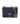 Prada Saffiano Leather Chain Wallet Black Gold Hardware