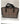 Prada Houndstooth Tweed Tote Bag Brown Leather- Trim Wool