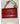 Ferragamo Vara Bow Chain Wallet in Lipstick Red
