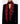 Saint Laurent Red Black Prince of Wales Tartan Silk Lavalliere Scarf