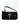 Salvatore Ferragamo Black Satin Shoulder Bag
