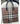 Burberry Women's Checkered Tote Bag with Leather Trim